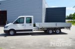 902130 clickloader dubbel cabine MAN TGE 4x4 open laadbak
