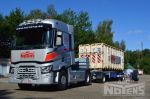 802417 trekker aanhangwagen containerchassis noyens