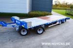 SCHAMELWAGEN DIEPLADER GETROKKEN AANHANGWAGEN