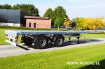 802532 trailer chassis oplegger met stuursysteem