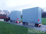 802116 aanhangwagen transport transport bedrijfsterrein