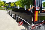 802405 remorque surbaissee porte engin grue transport