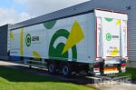 802411 bache oplegger vast dak hardhouten bodem semi remorque