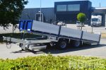 802416 noyens aanhangwagen met 2 vaste assen en kantelplateau