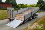 802427 REMORQUE DOUBLE ESSIEUX SURBAISSEE INCLINABLE