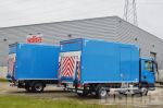 901919 mobiel magazijn vrachtwagen inrichting gesloten laadbak met laadlift