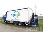 901990 meeneemheftruck op vrachtwagen kooiaap voorziening camion