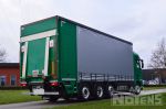 902113 vrachtwagenopbouw Noyens met schuifzeilen en zijdeur Moffert met laadlift