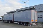 902076 combinatie vrachtwagen en aanhangwagen transport houtpallets volumecombi