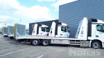 902005 vrachtwagen met vlakke laadvloer winch opbergkoffers