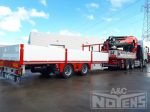 802271 kraanopbouw vrachtwagen in combinatie met aanhangwagen wipkar middenasser