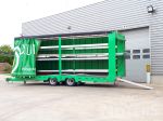 802236 schuifdak zijbache oprijrampen wielklemmen dubbel verdiep wagentransport