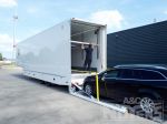 802282 manueel verstelbare laadvloer dubbel verdiep wagentransport