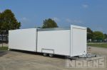 802344 marktwagen aanhangwagen uitschuifbaar dak marktwagen groenten en fruit