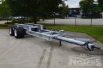 802386 middenas aanhanger gegalvaniseerd chassis met aluminium alcoa velgen