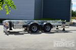 802418 gegalvaniseerde containeraanhangwagen met vaste dissel