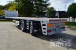 802425 noyens plateau trailer met gestuurde assen