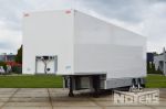 802431 dieplader opleger met gesloten opbouw gegalvaniseerd chassis