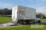 802437 gekoelde laadbak op trailer met trekker en koelgroep carrier