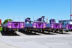 802453 OPLEGGERS PROXIUMUS NOYENS REMORQUE AVEC GRUE MOVIBLE