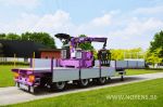 802453 PLATEAU OPLEGGER MET VERRIJDBARE LAADKRAAN NOYENS