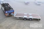 802499 dieplader aanhangwagen remorque porte engins surbaissée