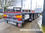 802674 plateau oplegger gestuurde achterassen