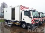 902042 zijdeur met uitschuifbare toegangstrap inox inbouwsluiting