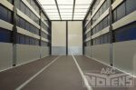 902050 laadbak met schuifgordijnen en lichtdoorlatend dak aluminium zijborden