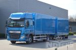 902054 vrachtwagen met aanhangwagen metallic gespoten