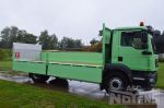 902064 zijborden groene kleur opbouw gegalvaniseerde laadbak