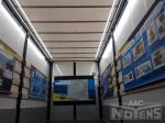 902093 mobiel leslokaal op vrachtwagen rijschool vrachtwagenchauffeur sociaal fonds transport en logistiek noyens