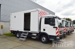 902140 gesloten opbouw met rolpoort en laadlift servicewagen interventie