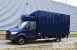 902160 ALUMINIUM KLEMBOUW met laadlift en polyester vooroverbouw