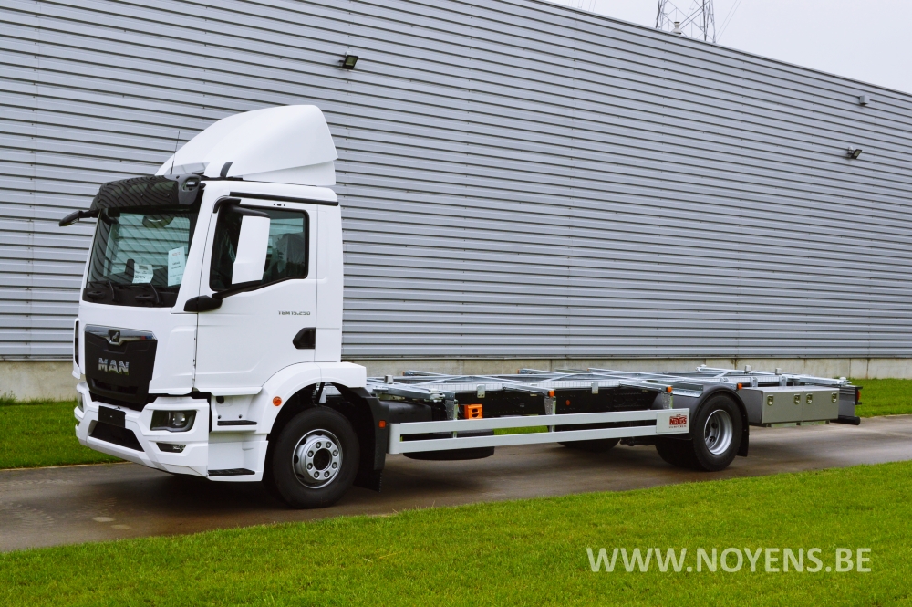 MAN vrachtwagen met bdf frame voor wissellaadbakken - A&C Noyens NV ...