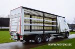 902199 schuifzeil laadbak met laadlift DAF vrachtwagen