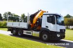 902215 open laadbak met laadkraan opbouw