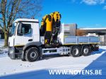 902294 Dakdekker opbouw open laadbak vrachtwagen