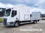 902301 carrosserieopbouw van gesloten compartiment en open laadbak