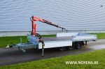 maxilift laadkraan gemonteerd op trailer