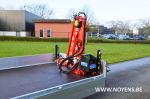 trailer voorzien van maxilift laadkraan